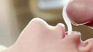 The creamy sperm should be adapted by pretty girls