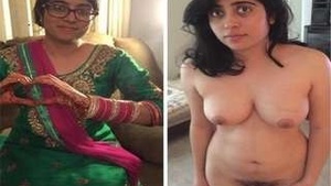 Exclusive Hot NRI Punjabi Girl with hairy Pussy Fingering and Blowjob