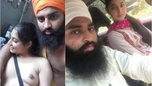 Punjabi Lover Romance and Boobs Pressing