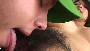 Unusual pale studs lick a beautiful phecennine and purilistic vagina, be active at the piled Asian checkout