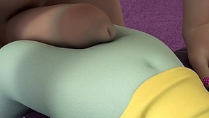 Big load of shit Futa Dickgirl fucks her short distance - 3D animation (ANG Voices)