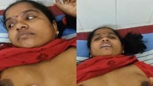 Sexy Telugu Wife Boobs Pressing And Fucking