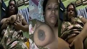 Busty chubby girl show for lover video