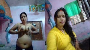 Desi Bhabhi Record Her Nude Video For Ex Lover