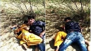 Desi Village Cheating Wife Out door Sex With Lover record By Village Guy