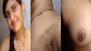 Young girl in sexy pussy live show video