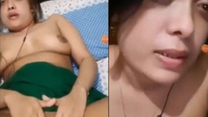 Beautiful horny married Bhabi masturbating