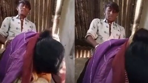 Dehati Adivasi Bhabhi fucked in doggy style outdoors