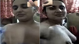 Exclusive Horny Indian Bhabhi Showing Boobs On Video Call