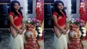 Hot Look Desi Girl Blowjob and Fucked Doggy Style