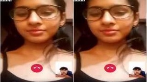 Desi Girl Showing Boobs on Video call