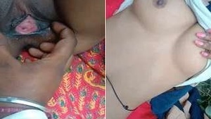 Desi Girl Outdoor With her Lover