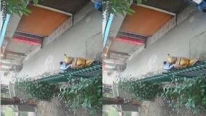 Exclusive Desi Lover Outdoor Romance And Blowjob Capture On CCTV