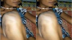 Desi Bhabhi Boobs Pressing