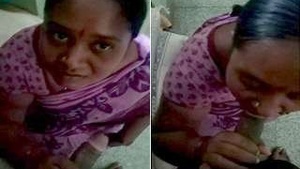 Sexy TElugu Bhabhi Sucking Dick