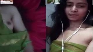 CUte girl Showing Boobs Pussy on Video Call