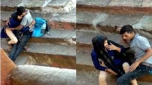 Lover OutDoor Romance and Pussy Licking