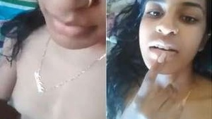Cute Mallu Girl Showing Boobs and Pussy
