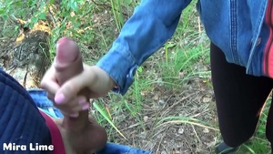 Daddy and stepdaughter humping in the woods while mommys not looking.