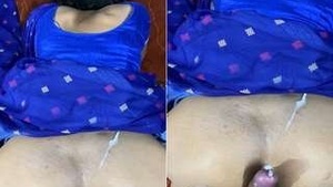 Desi Wife gets Fucked Doggy Style and Hubby Cum On her Ass