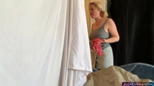 Cumming in her panties turns her on.