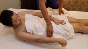 Japanese massage ends abruptly, Japanese massage full