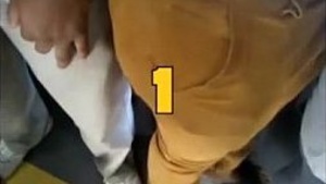 A woman touches my dick on the bus.