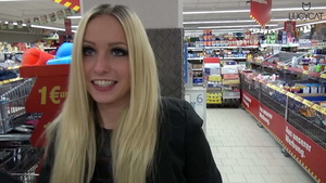 Lucy Cat Fucking in the supermarket Sex in the supermarket In public