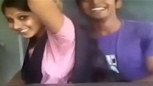 Indian students having a public affair in the classroom