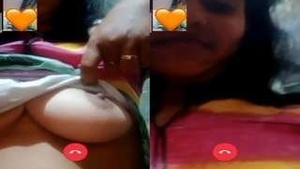 Desi indian Girl Showing Boobs Pussy On Video Call