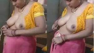 Wife Wearing Cloths Record By Hubby