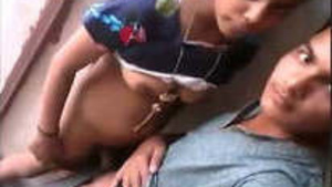 Desi couple caught having sex in the hallway