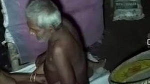 Old father-in-law leaves young daughter-in-law