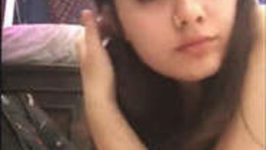 abroad pakistani gorgeous teen brunette inserts Torch Light into pussy hole