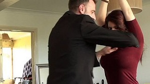 Redhead with an expansive soul with a dead adding awesome BDSM adventure, she wont forget