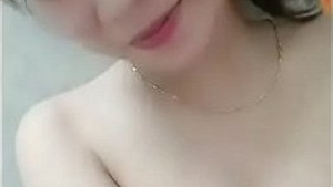 shy Vietnamese girl