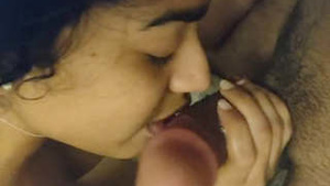 Beautiful College Girl Sucking The Cock