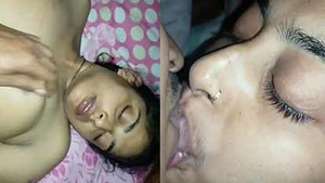 Desi Muslim Bhabhi session with her husband and moaning loudly