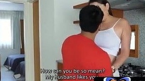 Blackmailing along with my friends mom