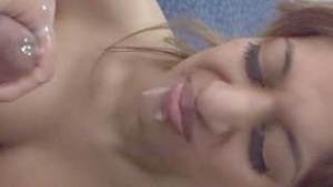 UK Indian cat sucking customers Cock drinks cum HD