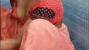 Bhabhi ready to take a bath