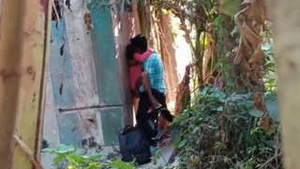 Desi lover outdoor fuck MMS