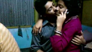 Indian couple kissing payel and biprojit