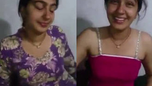 Desi Bhabhi Sonali Stripping Kissing And Enjoyed By Lucky Face