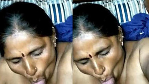 Mature aunt blowjob