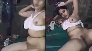 Neighbor girl captures desi woman on her cell phone