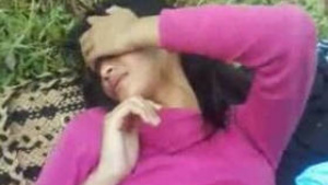 Teen College Student Horny Girl Fucking Outdoors