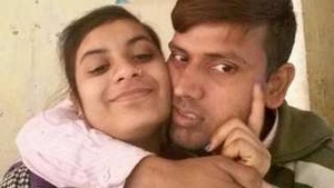 Desi amante beijando sn