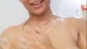 Beautiful bhabhi with engraving soap