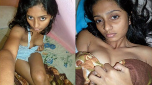Desi Bhabi Neha gives Footjob to her black lover